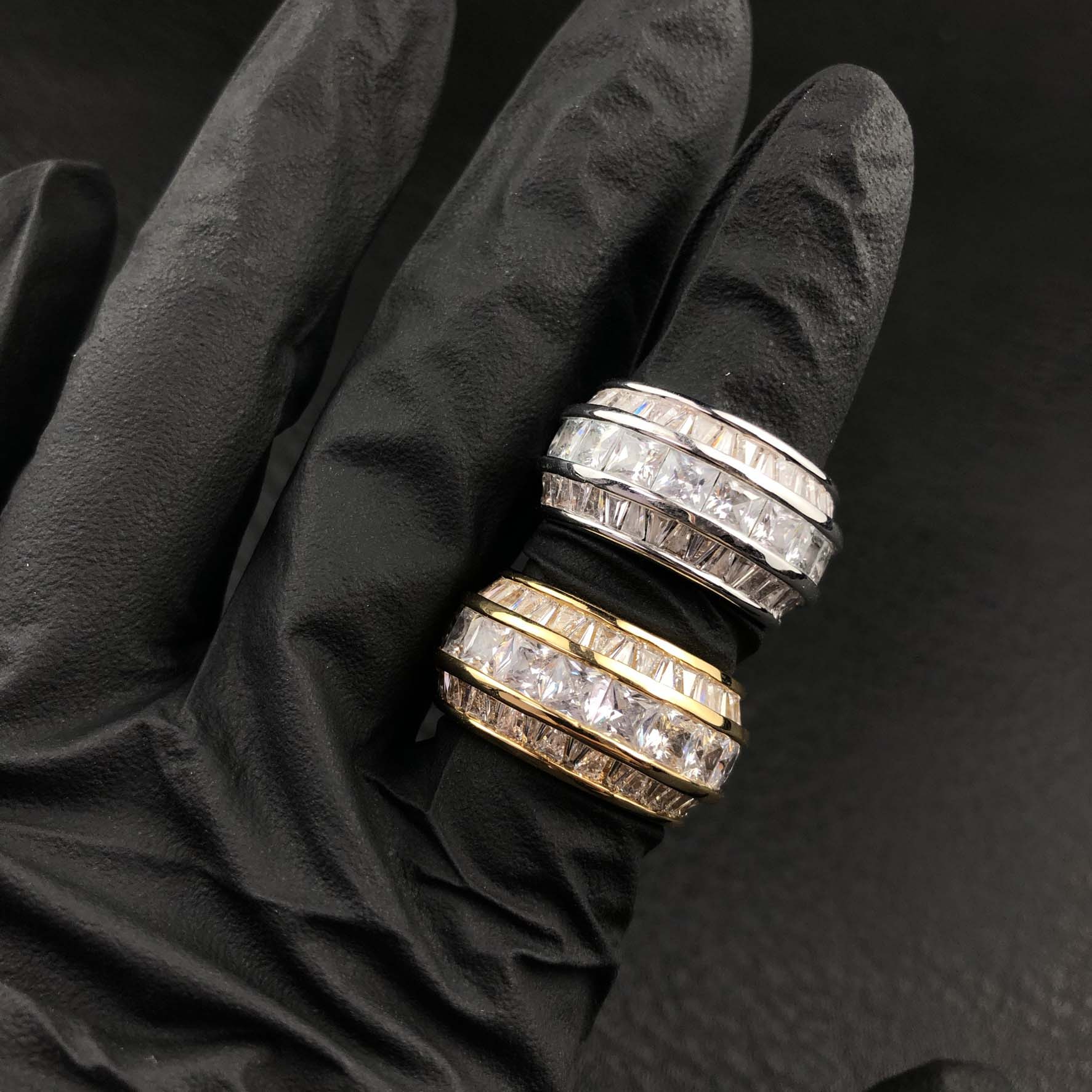 Baguette Layered Ring