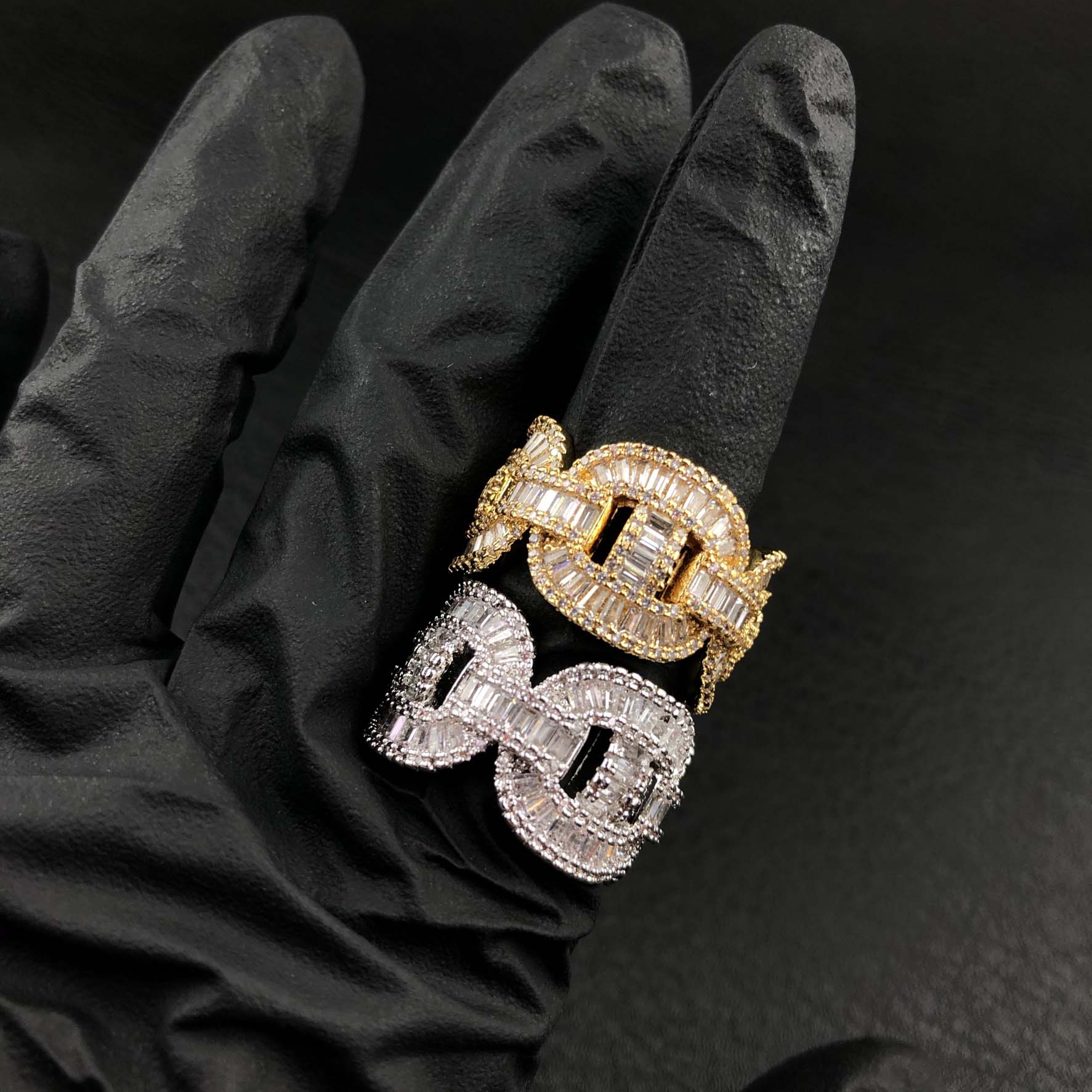 Baguette Mariner ring