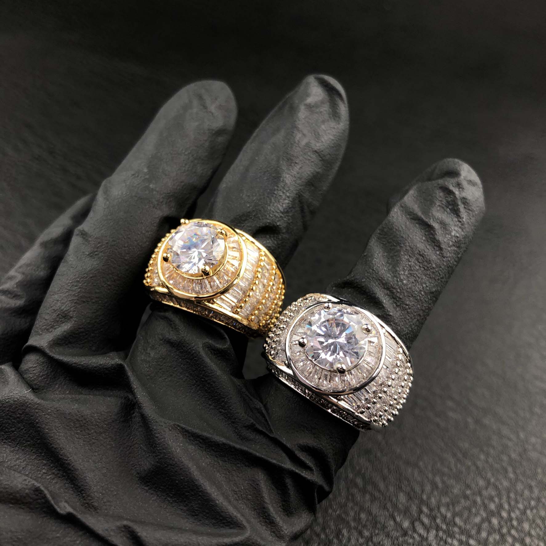 Hip hop men ring