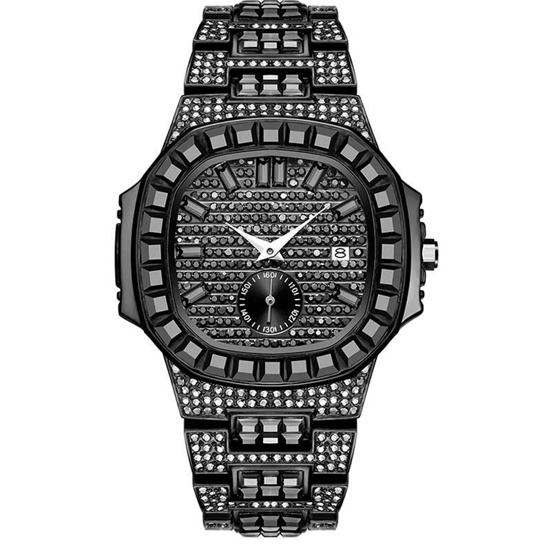 Hip hop ice watch