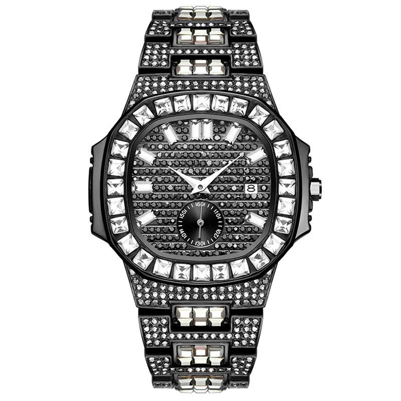 Hip hop ice watch