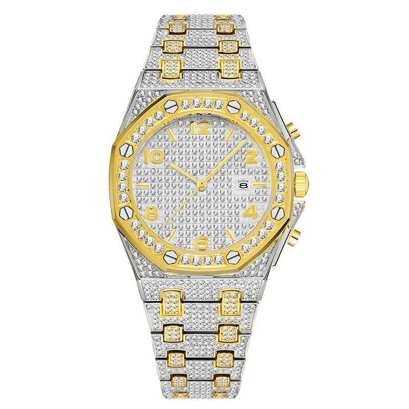 Hip hop ice watch