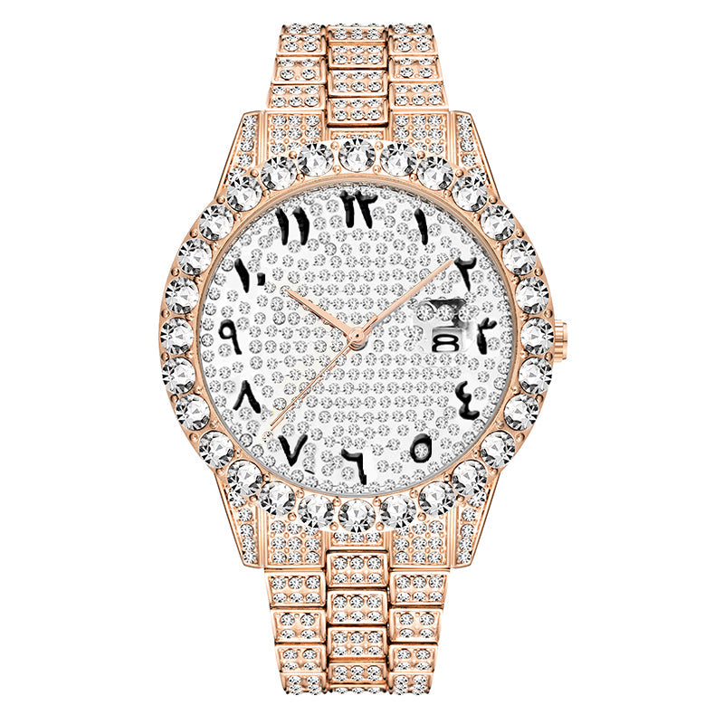 Hip hop ice watch