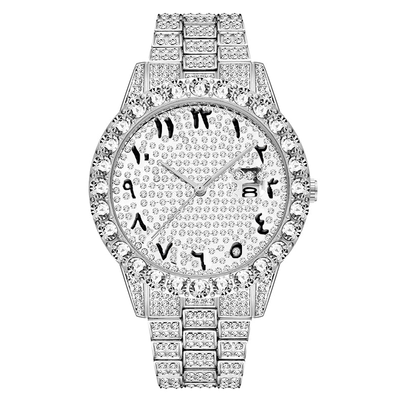 Hip hop ice watch