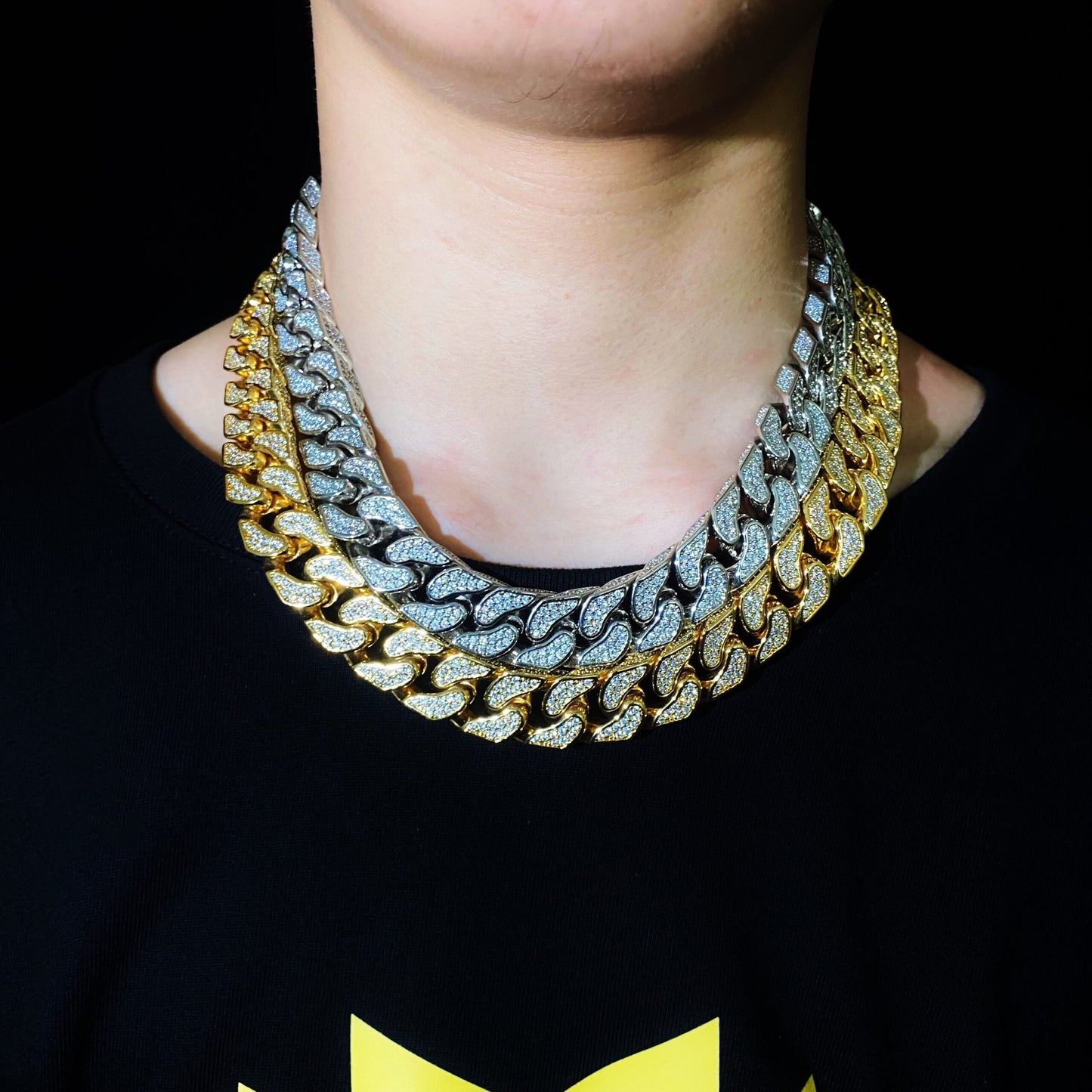 19mm Diamond Cuban Chain