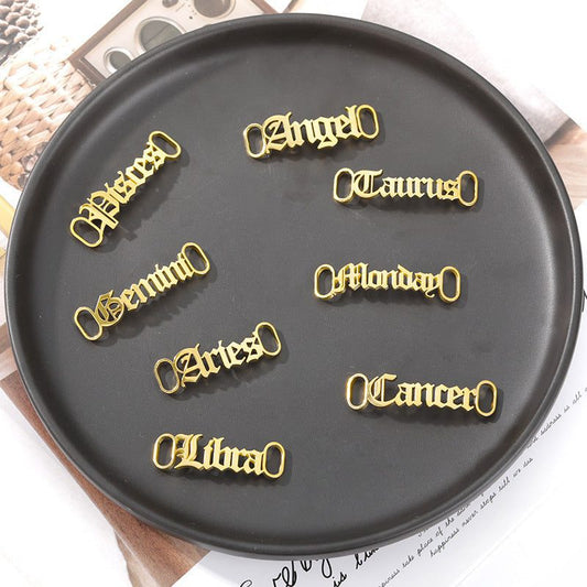 Popular name shoe buckle personalized jewelry