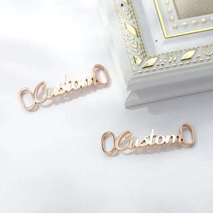 Popular name shoe buckle personalized jewelry