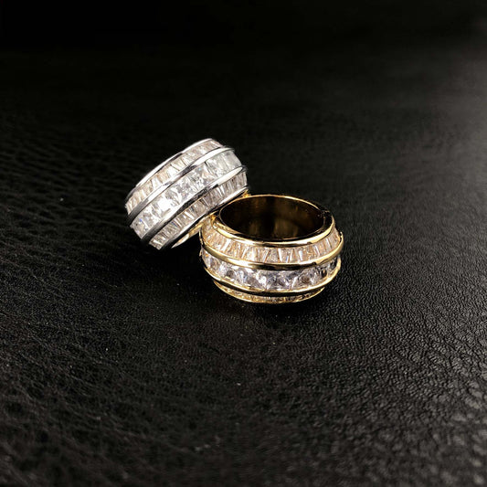 Baguette Layered Ring